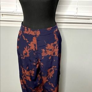 Skies Are Blue Silky Pants Sz XL